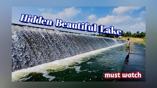 Watch beautiful lake in Kallur, Gubbi | Tumkur tourism | Karnataka | small water fall lake