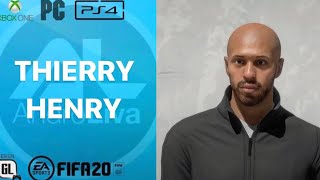 FIFA 20 - Face THIERRY HENRY (Tutorial)