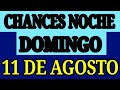 Resultado Chances de La Noche Domingo 11 de Agosto de 2024