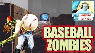 BASEBALL ZOMBIES!! - I Get Shafted by the Map - "BASEBALL FIELD II" Cod Zombies | Chaos