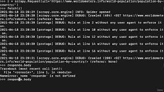 044 Scrapy's Shell Command