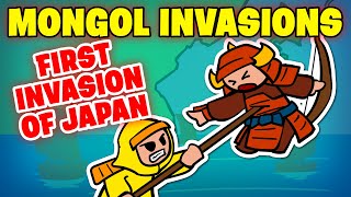 The FIRST Mongol Invasion of Japan | History of Japan 75