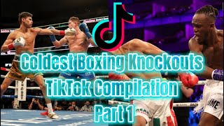 Coldest Boxing Knockouts TikTok Compilation Part 1 #EP96