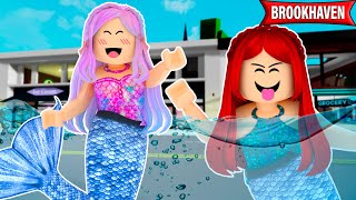 24 HORAS SENDO SEREIAS NO BROOKHAVEN ROBLOX