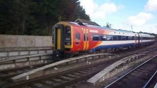 South West Trains DMU's no's: 159022-159013 @ Salisbury {1L36} 15/10/2016.