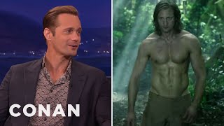 Alexander Skarsgard's Insane Diet To Get Jacked As Tarzan | CONAN on TBS