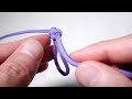 【 よろい結び】簡単に ロープの途中に輪を作り ランタンなどの小物を吊るせるロープワーク！manharness knot