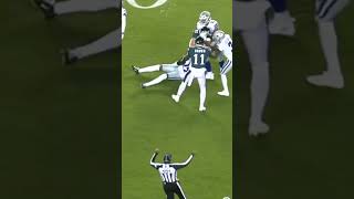 Dallas Goedert Knows How to BLOCK Against the Dallas Cowboys #shorts