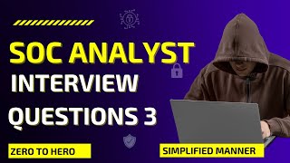 SOC Scenario based interview questions 3 2022