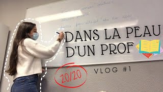 DANS LA PEAU D'UN PROF | Vlog #1