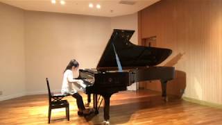 Mozart : Piano Sonata No.17 in B flat, K.570 - 1.Allegro /Momone Shiraishi  (11 years old )白石萌々音