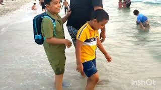 Ajman beach ⛱️⛱️ Sunday fun 21.7.2024🏖️🏖️