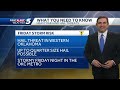 Friday Storm Timeline