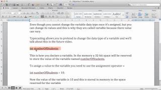 Objective-C Tutorials: 9 - objective-c variables
