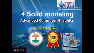 ACG 4 Solid modeling