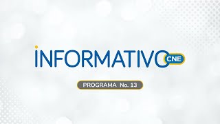 Informativo CNE Programa Nro. 13