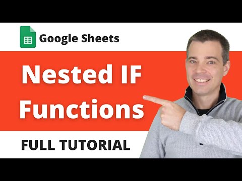 How to use If and Nested If in Google Sheets