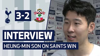 INTERVIEW | HEUNG-MIN SON ON LATE SAINTS WINNER | SPURS 3-2 SOUTHAMPTON