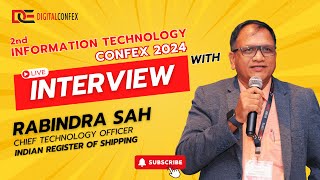 Rabindra Sah: Live Interview at 2nd IT Confex on 16 Oct 2024 |#ai #digital #interview #tech