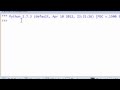 Python Programming: Event Driven Programming II (While Loops)
