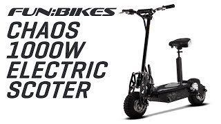 Product Showcase: Chaos Sport 48 Volt 1000W Electric Scooter Powerboard