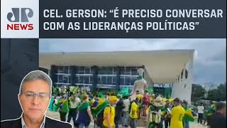 Coronel Gerson Gomes analisa a ação de manifestantes em Brasília