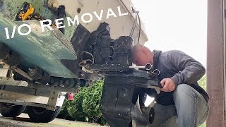 Boat Restoration| Inboard Motor and Outdrive Removal