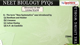 The term “New Systematics” was introduced by  (a) Bentham and Hooker  (b) Linnaeus  (c) Julian H..