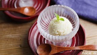 材料３つでヘルシーおやつ！はちみつ豆腐アイス の 作り方