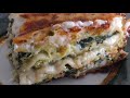 Spinach lasagna!