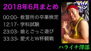 ハライチ澤部フリートーク 2018年6月まとめ【ハライチのターン！】