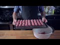 Binging with Babish Hors D'oeuvres Sandwich from Back to School