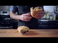 Binging with Babish Hors D'oeuvres Sandwich from Back to School