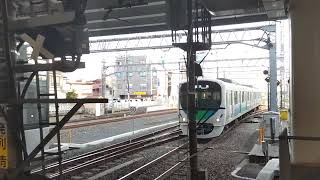 西武鉄道32105F＋38113F 快速池袋行　所沢到着