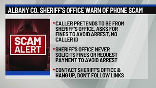 Albany Co. Sheriff's Office warns of phone scam