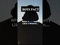 Boys fact When a boy really Likes a Women … #boysfact #fact #facts #viral #trending #love