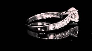 2 CTW Mutli Stone Round Diamond Engagement Ring in 14K White Gold