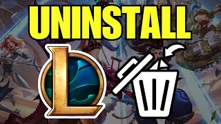 How To Uninstall League of Legends (Windows 10/11)