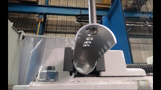 Deburring the inside and outside of a tube on a CNC in one pass..