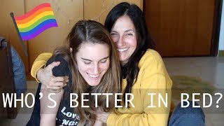 Who’s Better In Bed? | Age Gap Lesbian Couple Q&A