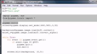 Game Development Tutorial 3 Completed Pygame Program YouTube