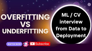Overfitting vs Underfitting in Machine Learning 🤖 Most Asked Interview Question