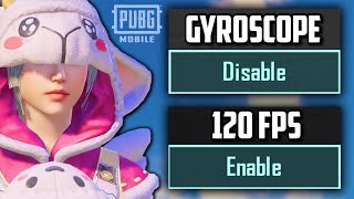 NO GYRO WITH 120 FPS IS SO SMOOTH!! | PUBG MOBILE