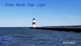 Erie's North Pier Light At Presque Isle State Park, PA