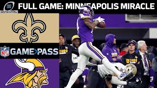 2017 NFC Divisional Round FULL Game: New Orleans Saints vs. Minnesota Vikings