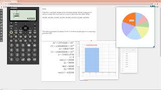 1 Variable Statistics  and Visual Data Explorations with fx 991CW and ClassPad net