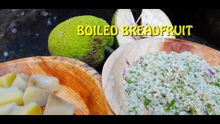 Village Boiled Breadfruit /Punchi Kussiya