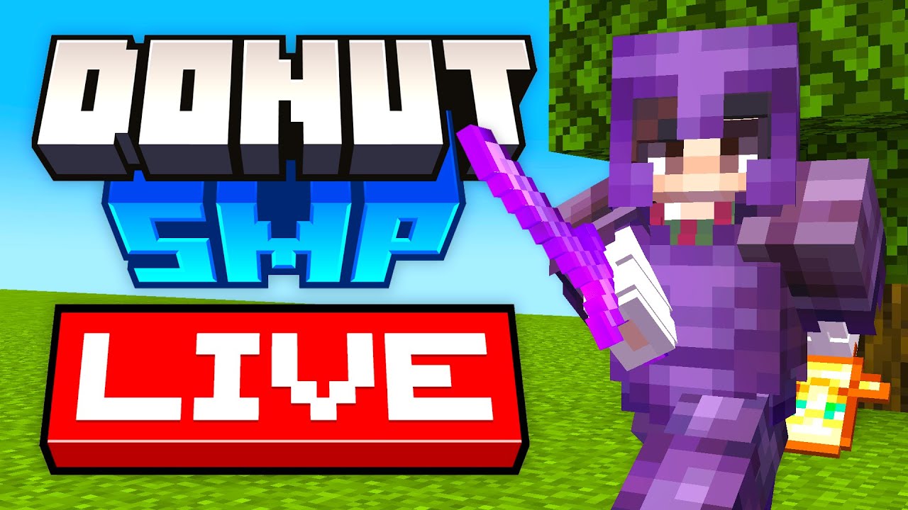 Playing Donut Smp Live Youtube