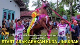 Meriah Start Arak arakan Kuda Jingkrak || Desa Borowetan Banyuurip Purworejo 12 Januari 2025