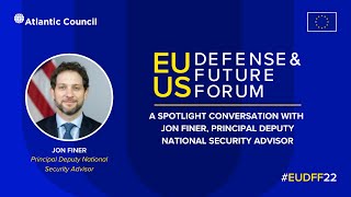 A Spotlight Conversation with Jon Finer, Principal Deputy National Security Advisor, The White House